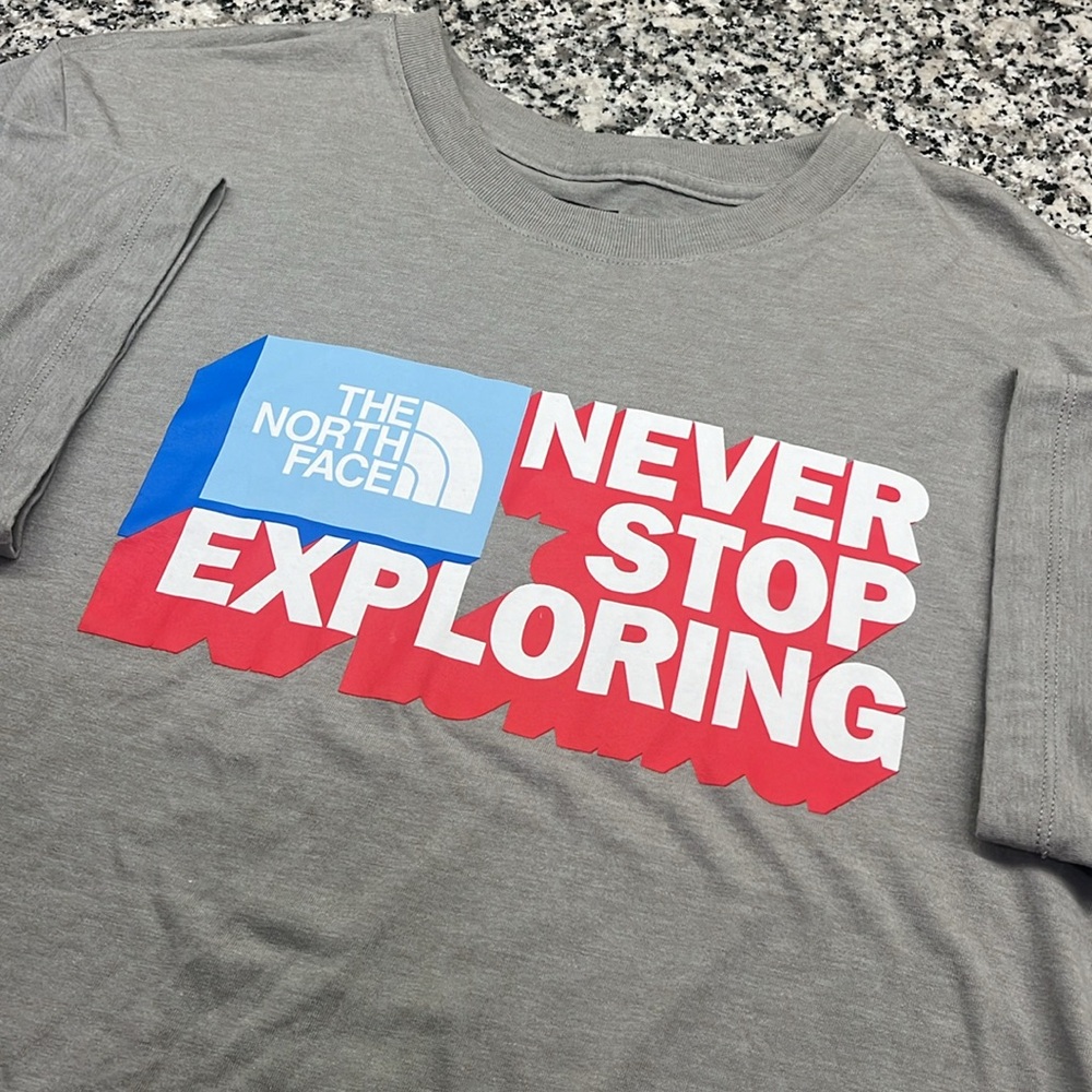 The North Face Never Stop Exploring T-Shirt- Size Large